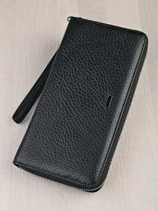 YK Клатч мужской "091" б/н (жел./нат. кожа)