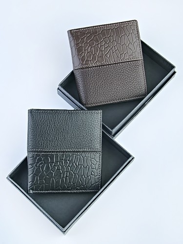 YK Портмоне мужское "001-508L" б/н (нат. кожа) 