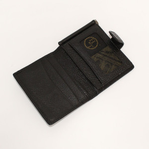 YD Зажим для купюр с визитками HT 1-168-27A (нат.кожа) 