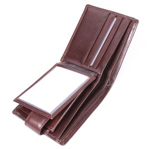 YK  Портмоне мужское HT 93-208-1077 (нат. кожа) 