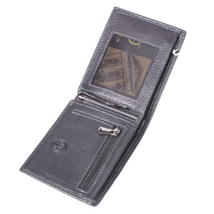 YK  Портмоне мужское HT 208G-R1 (нат. кожа) 