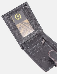 YK Мужской  кошелек HT 208V-R1 (нат.кожа)