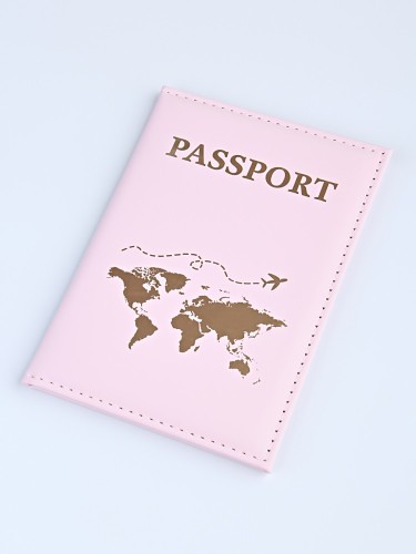 Обложка на паспорт "Travel 9#" (эко-кожа) 