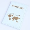 Обложка на паспорт "Travel 9#" (эко-кожа) 