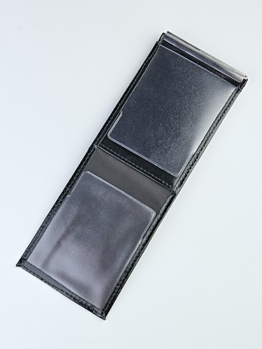 YR-112 Обложка для удостоверение c зажимом для купюр с визитницей 